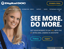 Tablet Screenshot of digi-doc.com